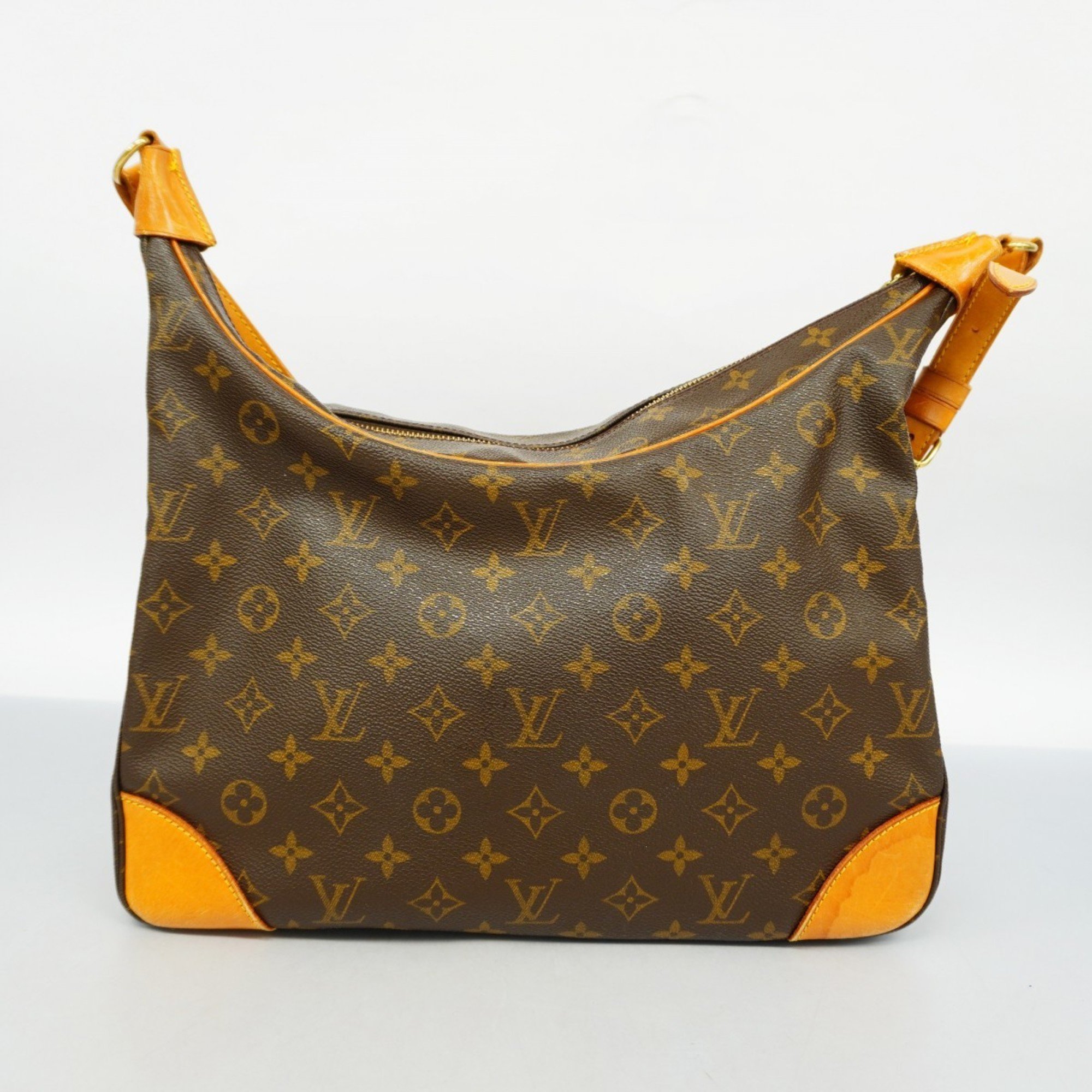 Louis Vuitton Shoulder Bag Monogram Boulogne 35 M51260 Brown Women's