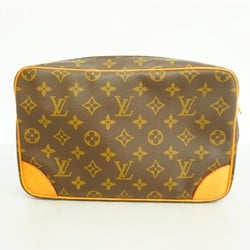 Louis Vuitton Clutch Bag Monogram Compiegne 28 M51845 Brown Women's