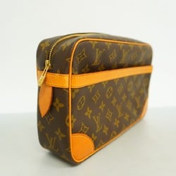 Louis Vuitton Clutch Bag Monogram Compiegne 28 M51845 Brown Women's