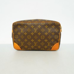 Louis Vuitton Clutch Bag Monogram Compiegne 28 M51845 Brown Men's Women's