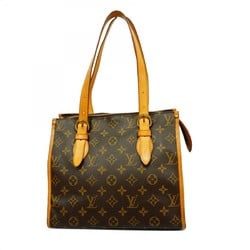 Louis Vuitton Tote Bag Monogram Popincourt M40007 Brown Ladies