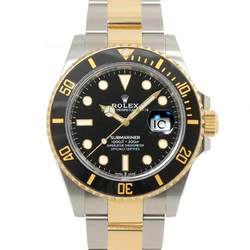 Rolex ROLEX Submariner Date Combi 126613LN Random Number Roulette Men's Watch Black K18YG Yellow Gold Automatic