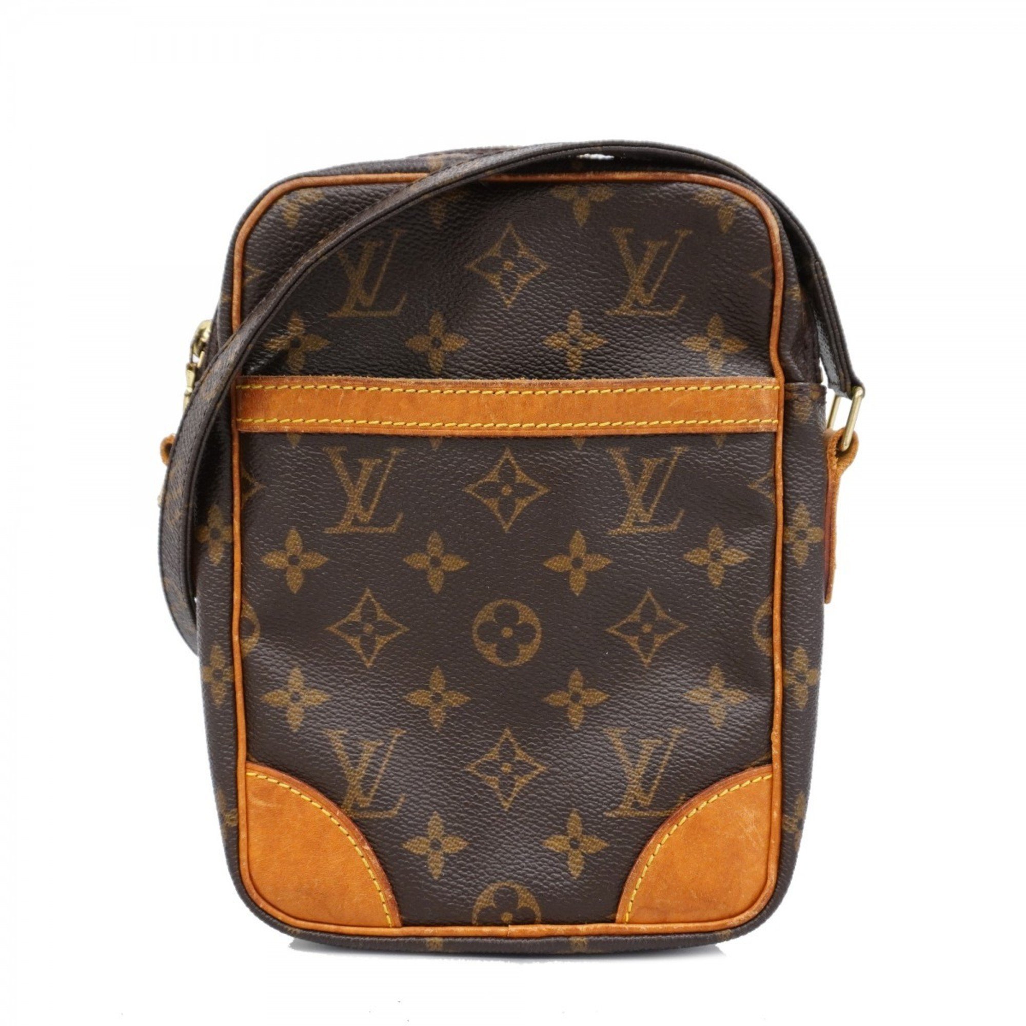 Louis Vuitton Shoulder Bag Monogram Danup M45266 Brown Ladies