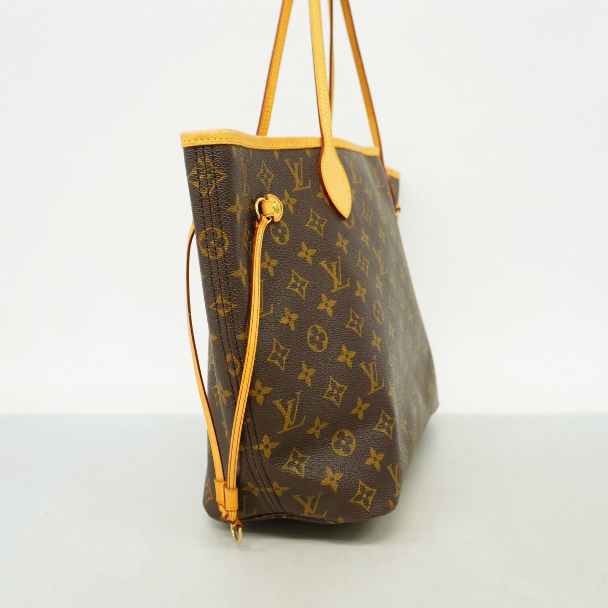 Louis Vuitton Tote Bag Monogram Neverfull MM M40156 Brown Women's