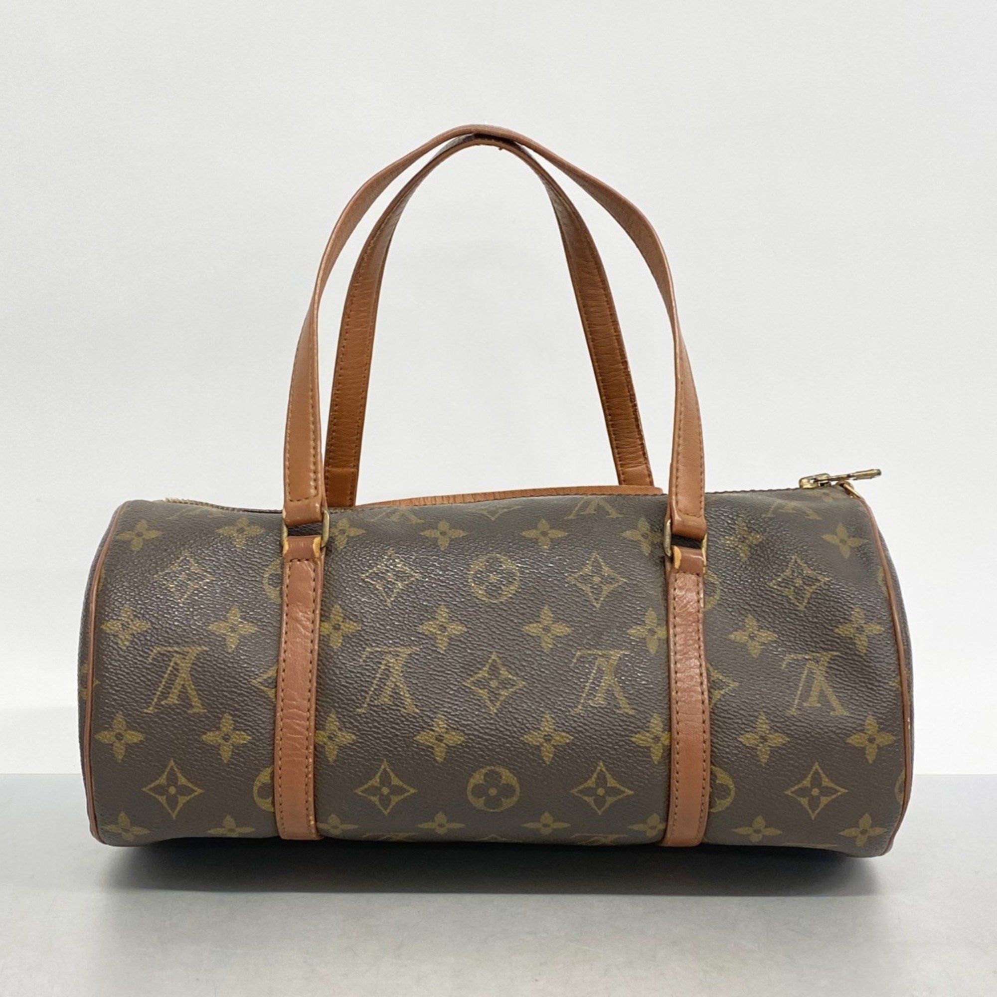 Louis Vuitton handbag Monogram Papillon 30 M51385 Brown ladies