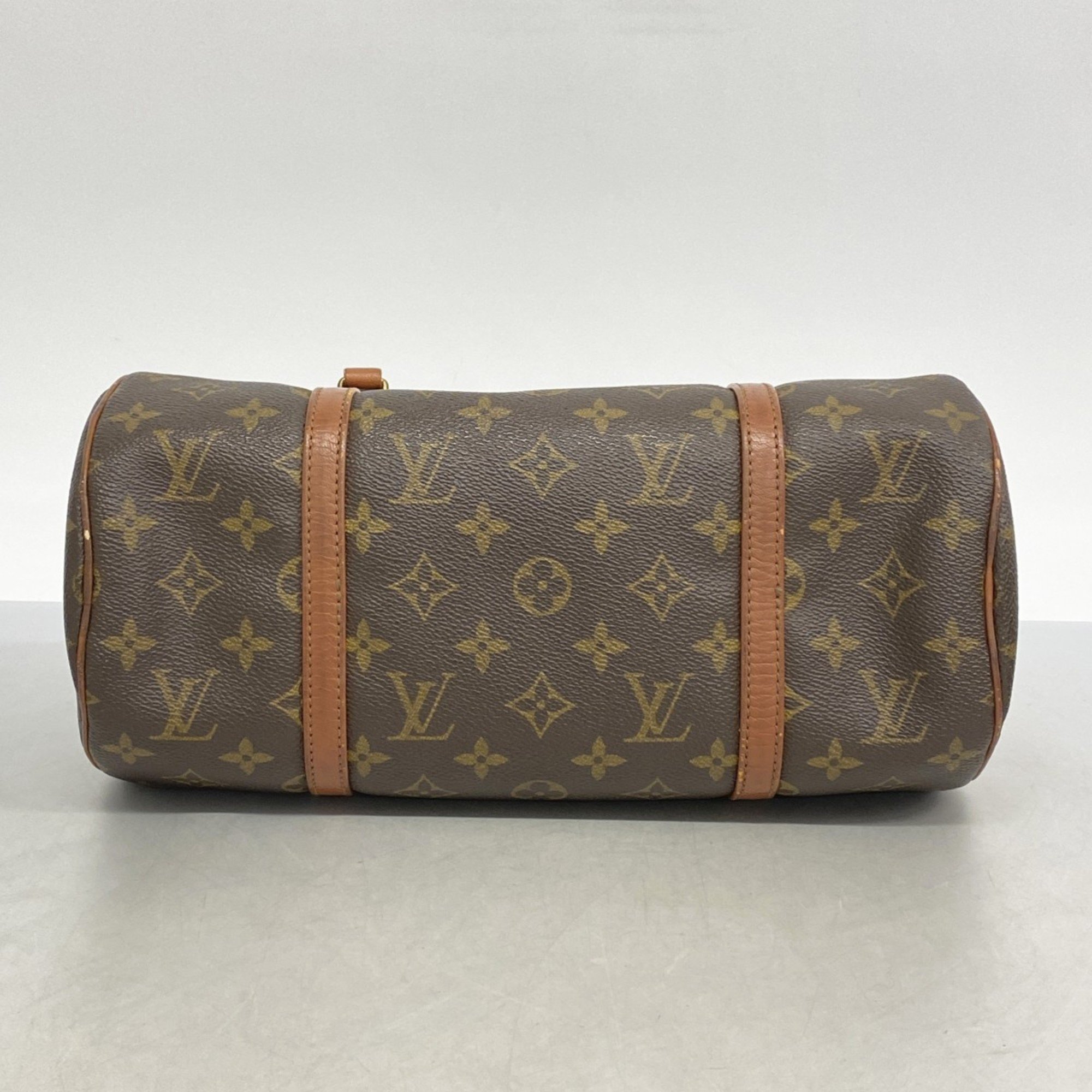 Louis Vuitton handbag Monogram Papillon 30 M51385 Brown ladies