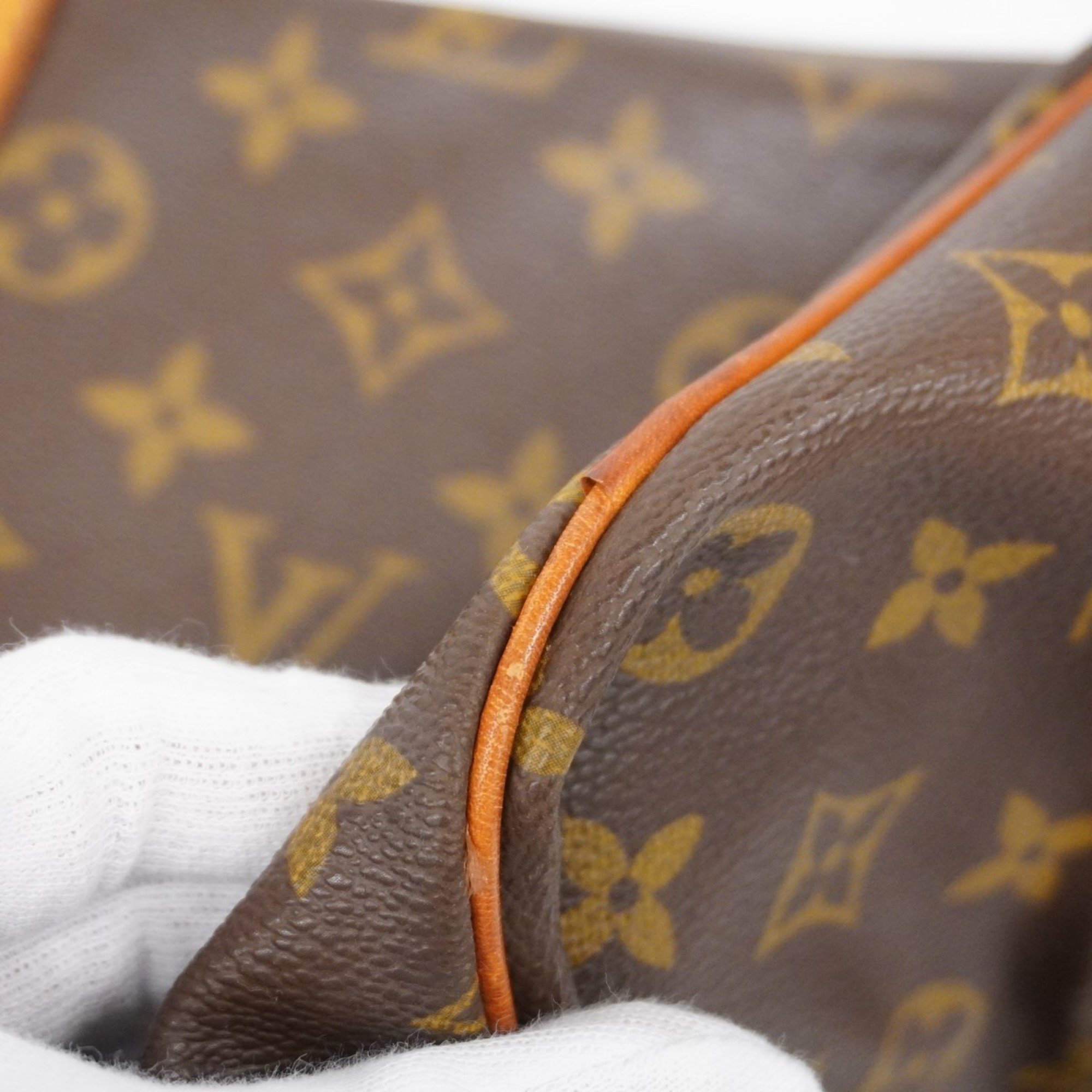 Louis Vuitton Boston Bag Monogram Keepall 45 M41428 Brown Men's Women's