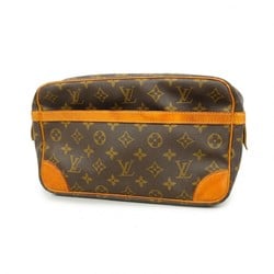 Louis Vuitton Clutch Bag Monogram Compiegne 28 M51845 Brown Men's Women's