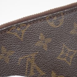 Louis Vuitton Clutch Bag Monogram Poche Document M53456 Brown Men's