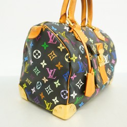 Louis Vuitton Handbag Monogram Multicolor Speedy 30 M92642 Noir Ladies