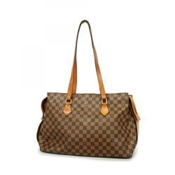 Louis Vuitton Tote Bag Damier Colombine N99037 Ebene Ladies