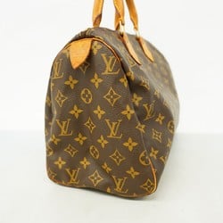 Louis Vuitton Handbag Monogram Speedy 30 M41108 Brown Ladies