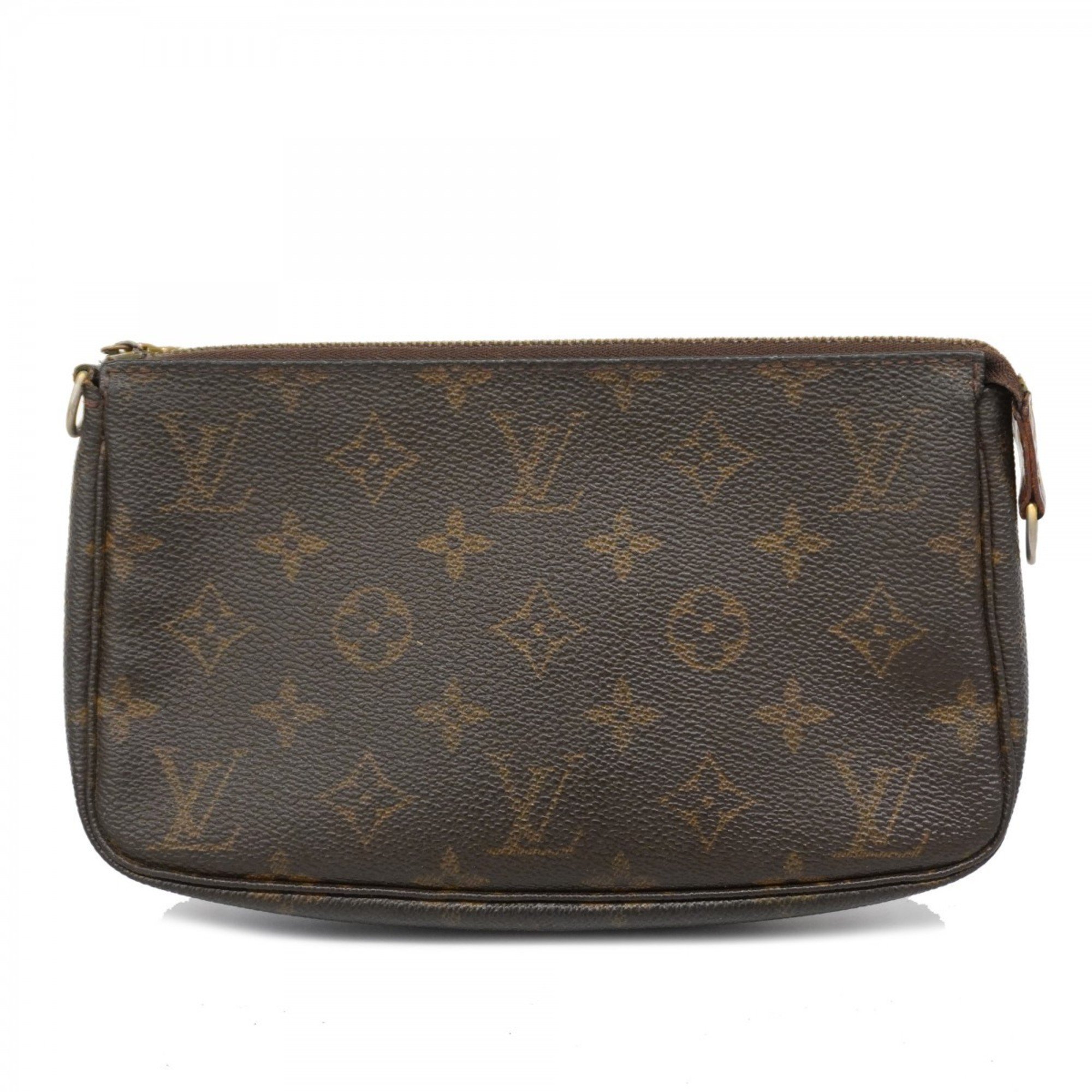 Louis Vuitton Pouch Monogram Pochette Accessoires M51980 Brown Women's