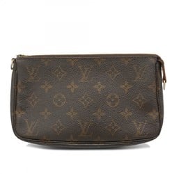 Louis Vuitton Pouch Monogram Pochette Accessoires M51980 Brown Women's