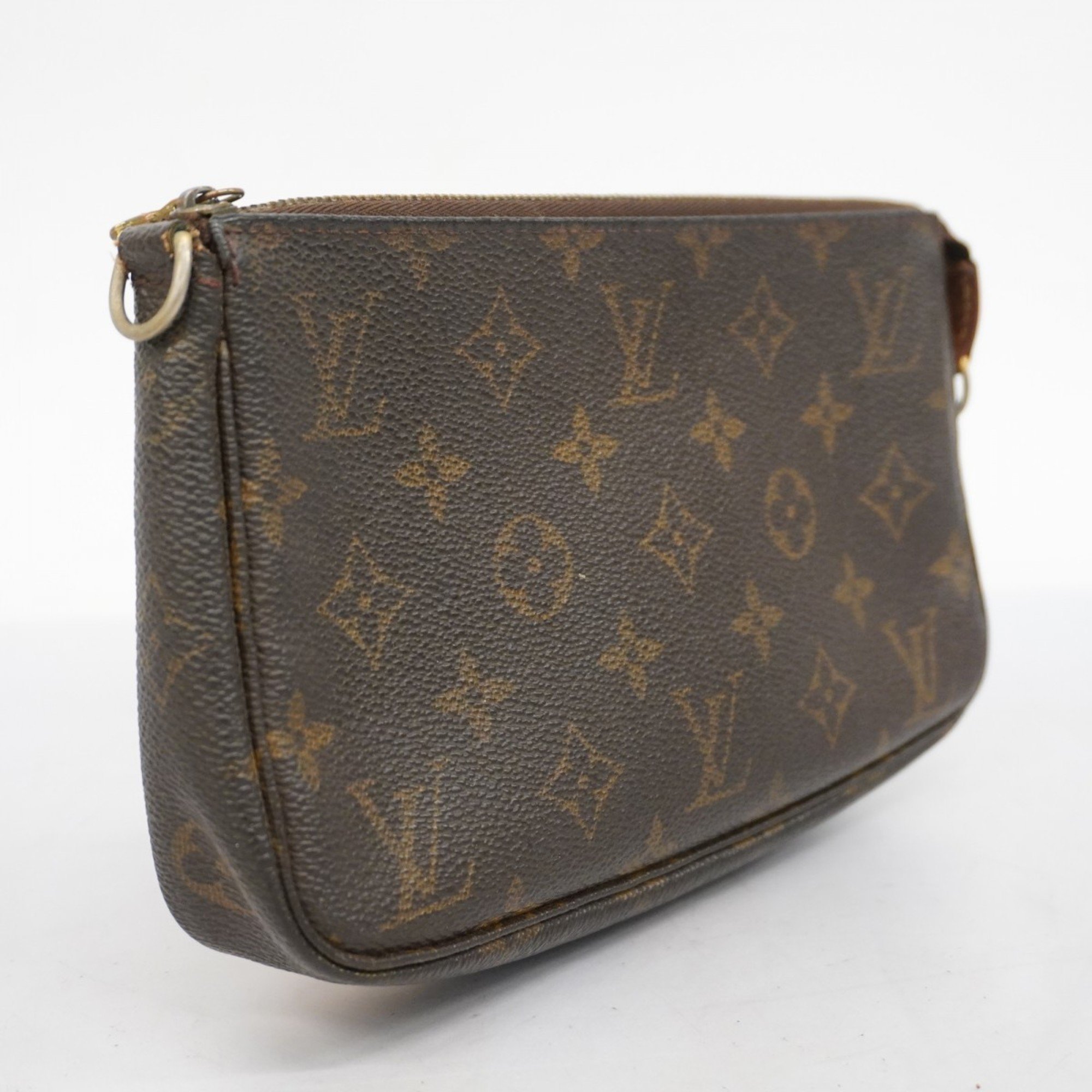 Louis Vuitton Pouch Monogram Pochette Accessoires M51980 Brown Women's