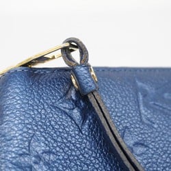 Louis Vuitton Long Wallet Monogram Empreinte Zippy M41857 Denim Ankle Ladies