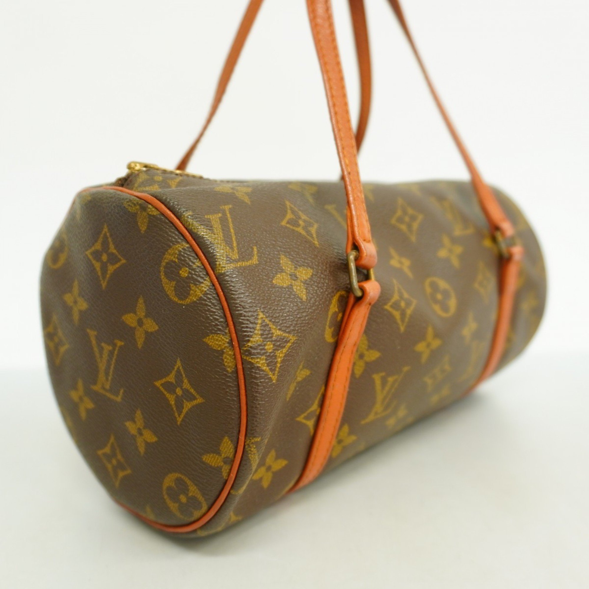 Louis Vuitton handbag Monogram Papillon 26 M51386 Brown ladies