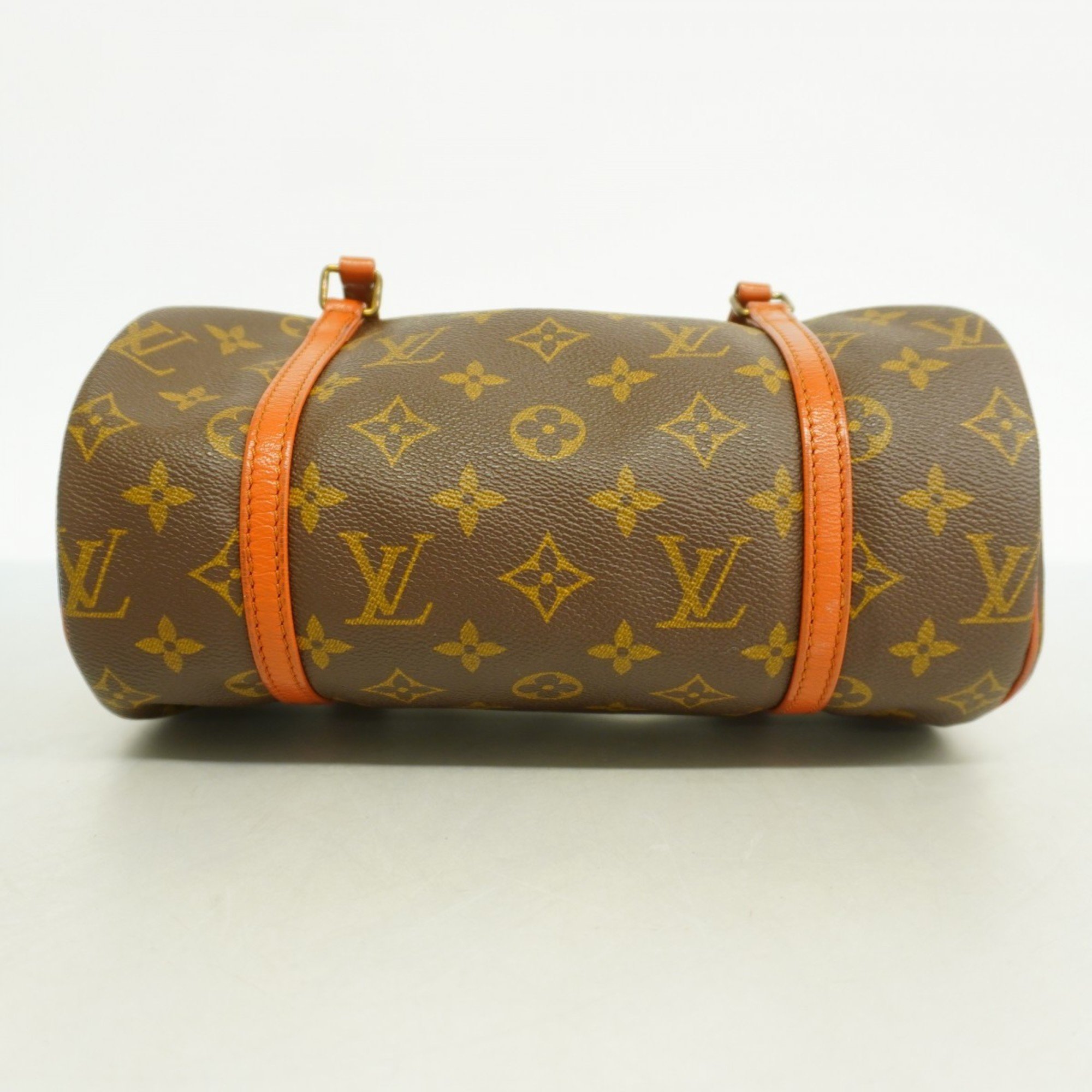 Louis Vuitton handbag Monogram Papillon 26 M51386 Brown ladies