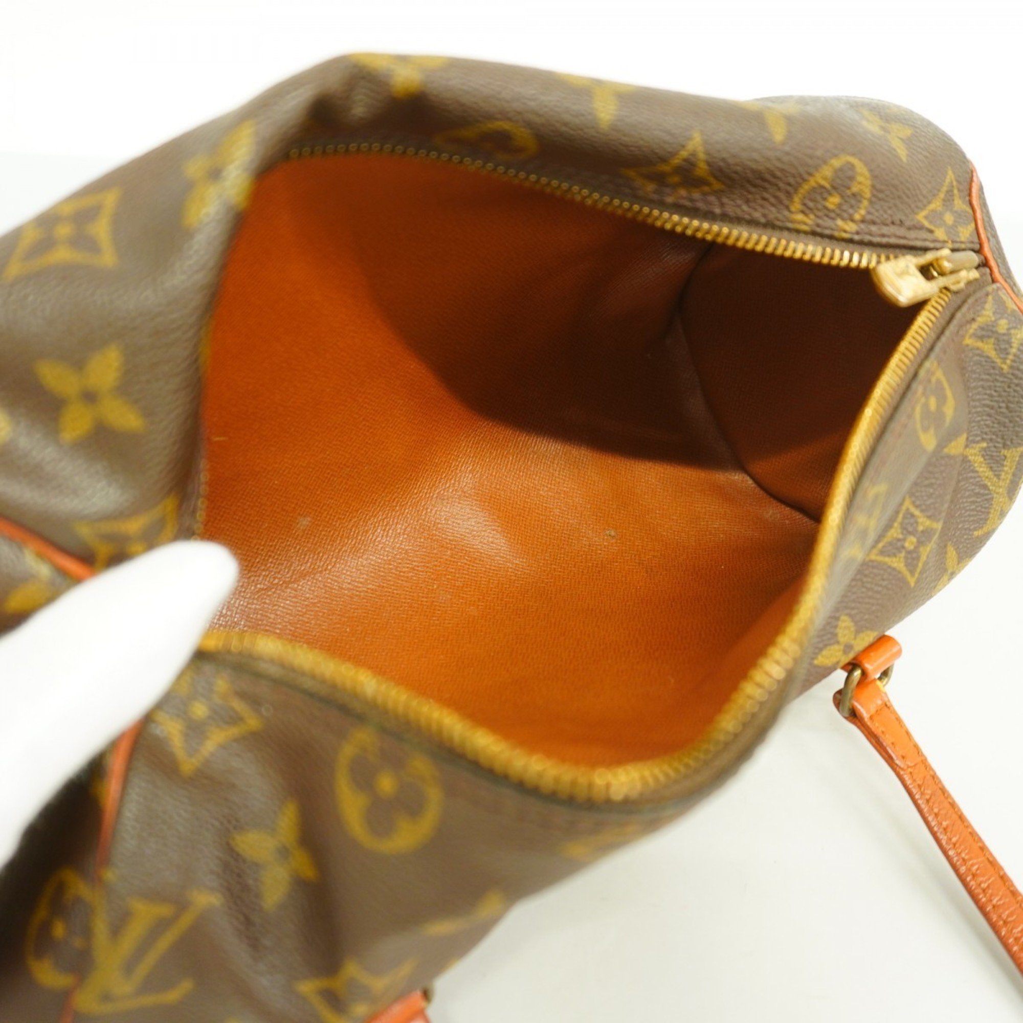 Louis Vuitton handbag Monogram Papillon 26 M51386 Brown ladies