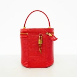 Louis Vuitton Handbag Epi Cannes M48037 Castilian Red Ladies