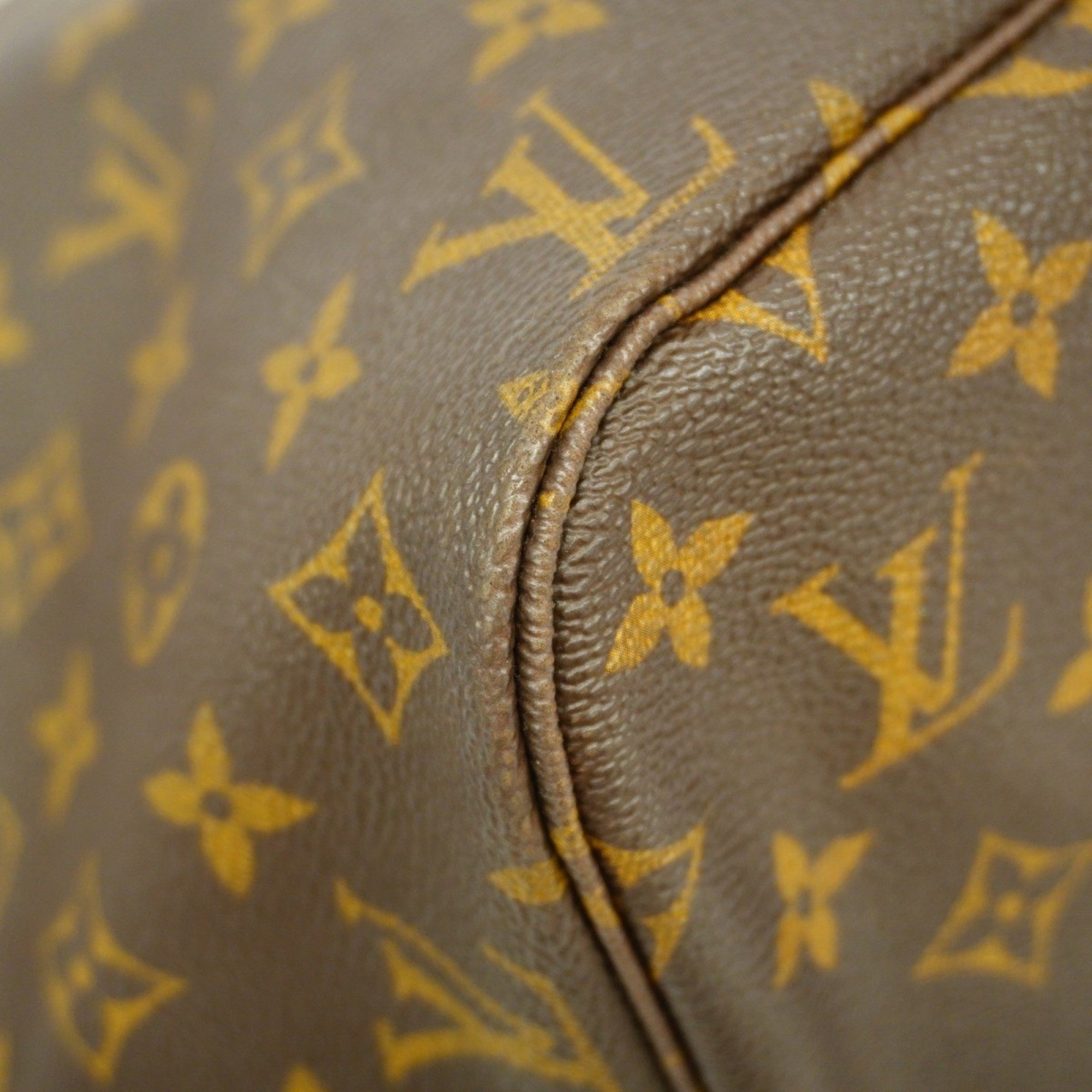 Louis Vuitton Tote Bag Monogram Neverfull MM M40156 Brown Women's