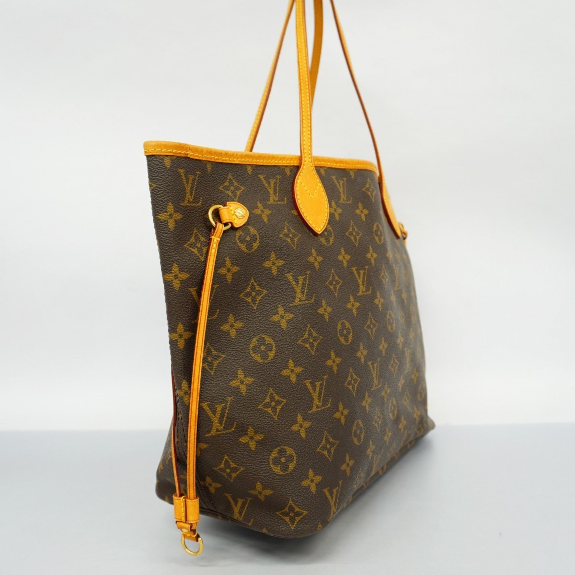 Louis Vuitton Tote Bag Monogram Neverfull MM M40156 Brown Women's