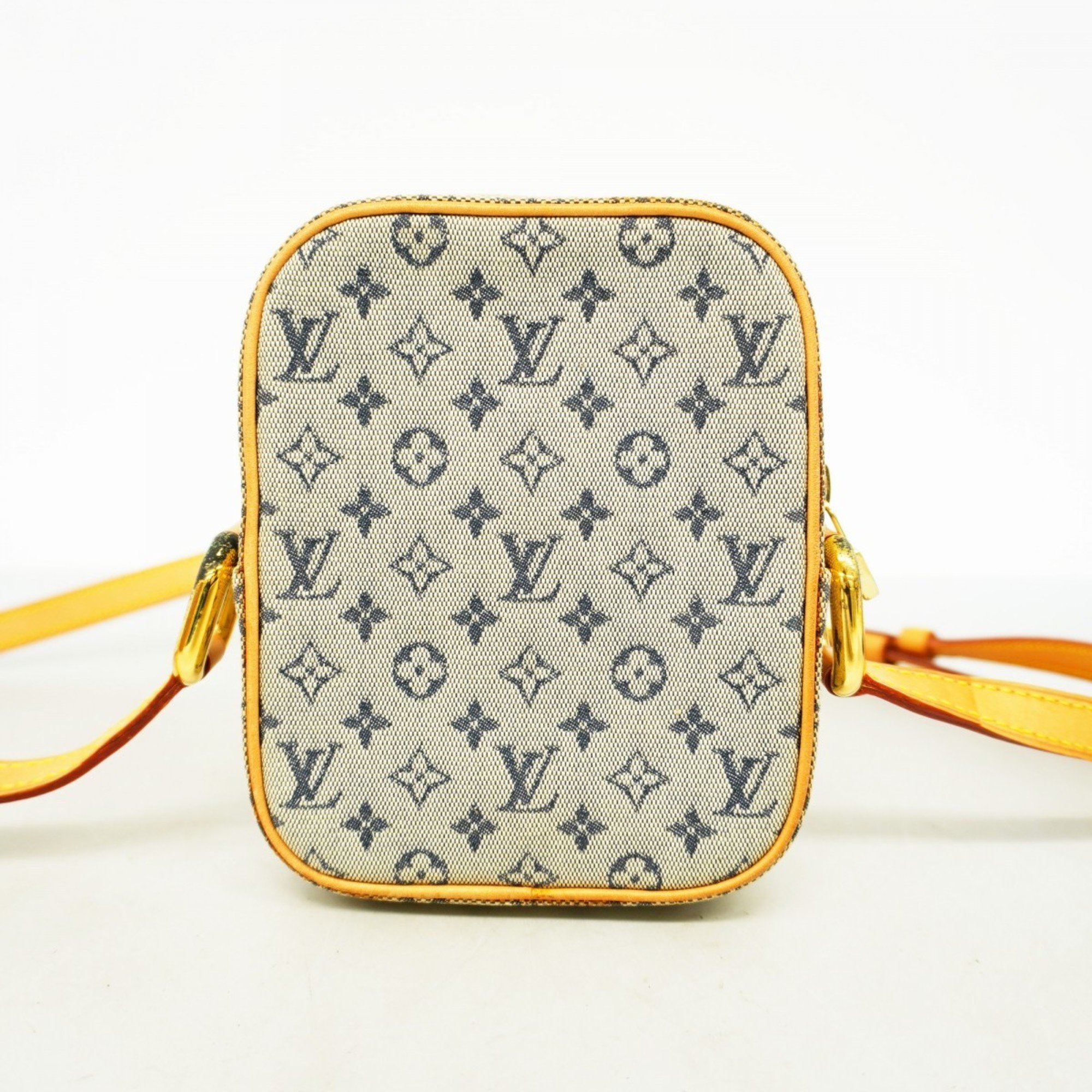 Louis Vuitton Shoulder Bag Monogram Juliet PM M92005 Blue Ladies