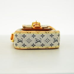 Louis Vuitton Shoulder Bag Monogram Juliet PM M92005 Blue Ladies