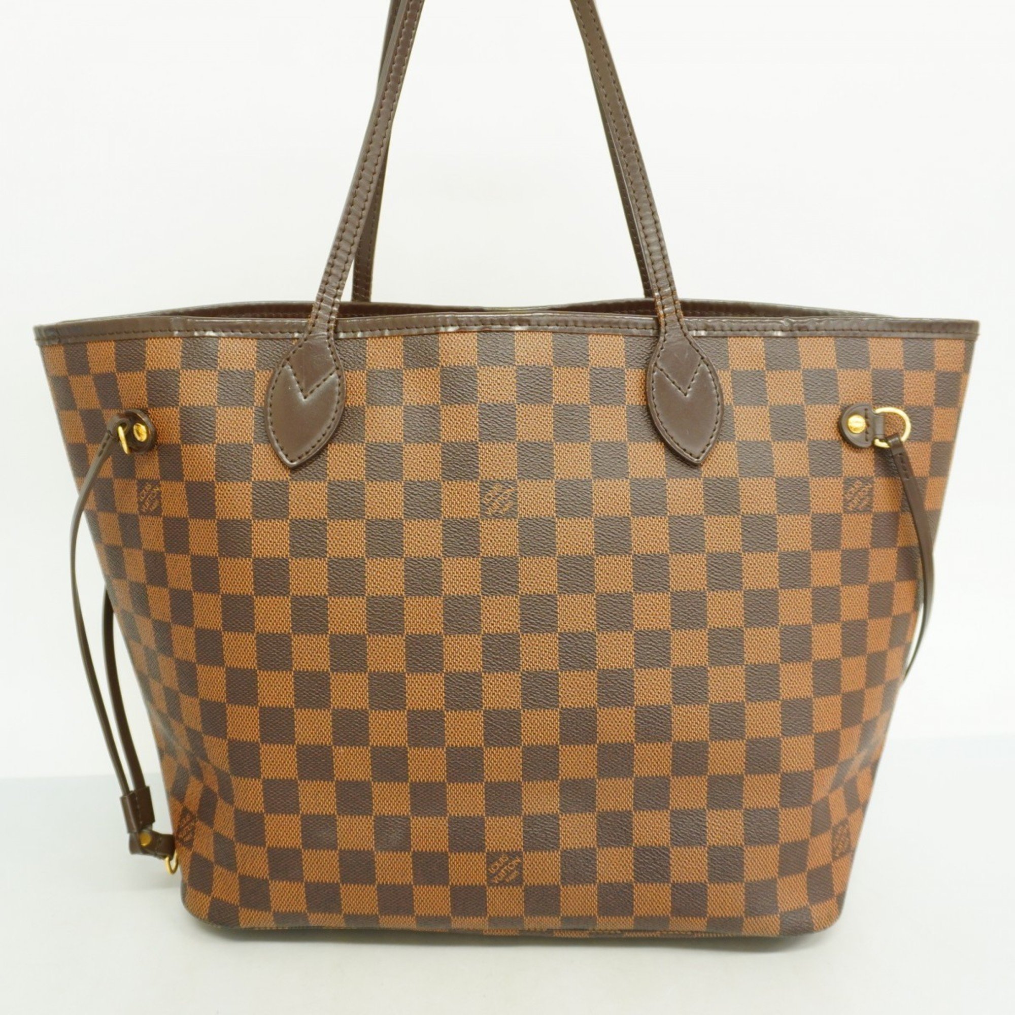 Louis Vuitton Tote Bag Damier Neverfull MM N51105 Ebene Women's