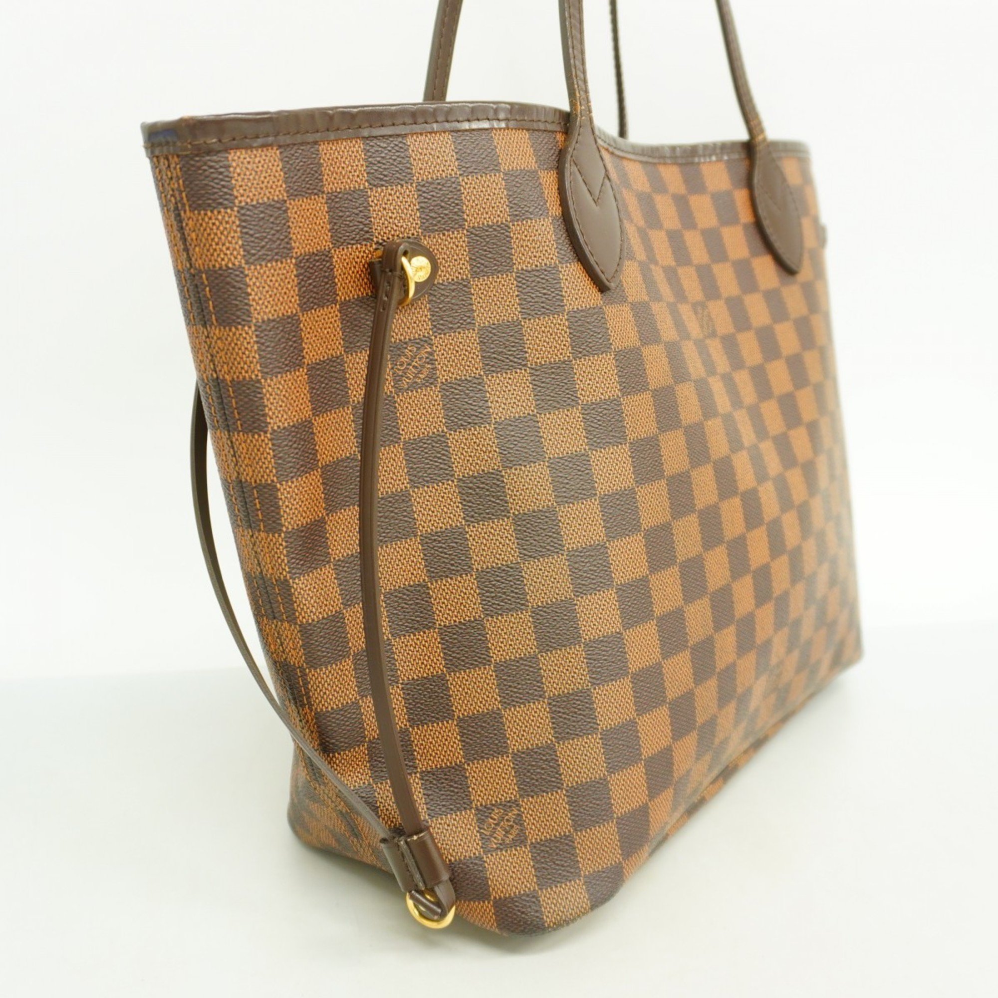 Louis Vuitton Tote Bag Damier Neverfull MM N51105 Ebene Women's