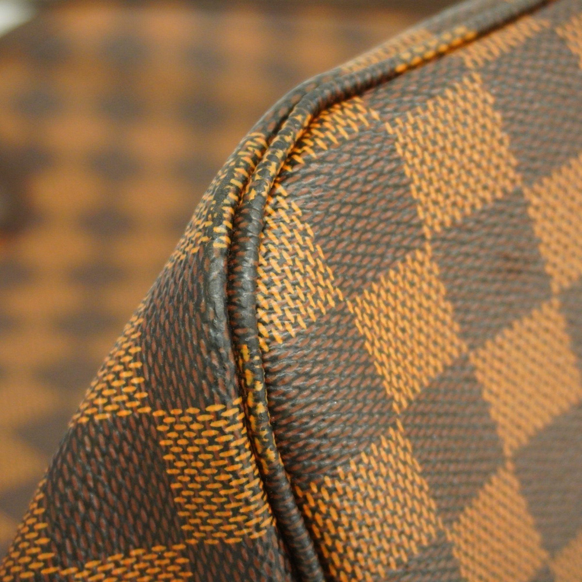 Louis Vuitton Tote Bag Damier Neverfull MM N51105 Ebene Women's