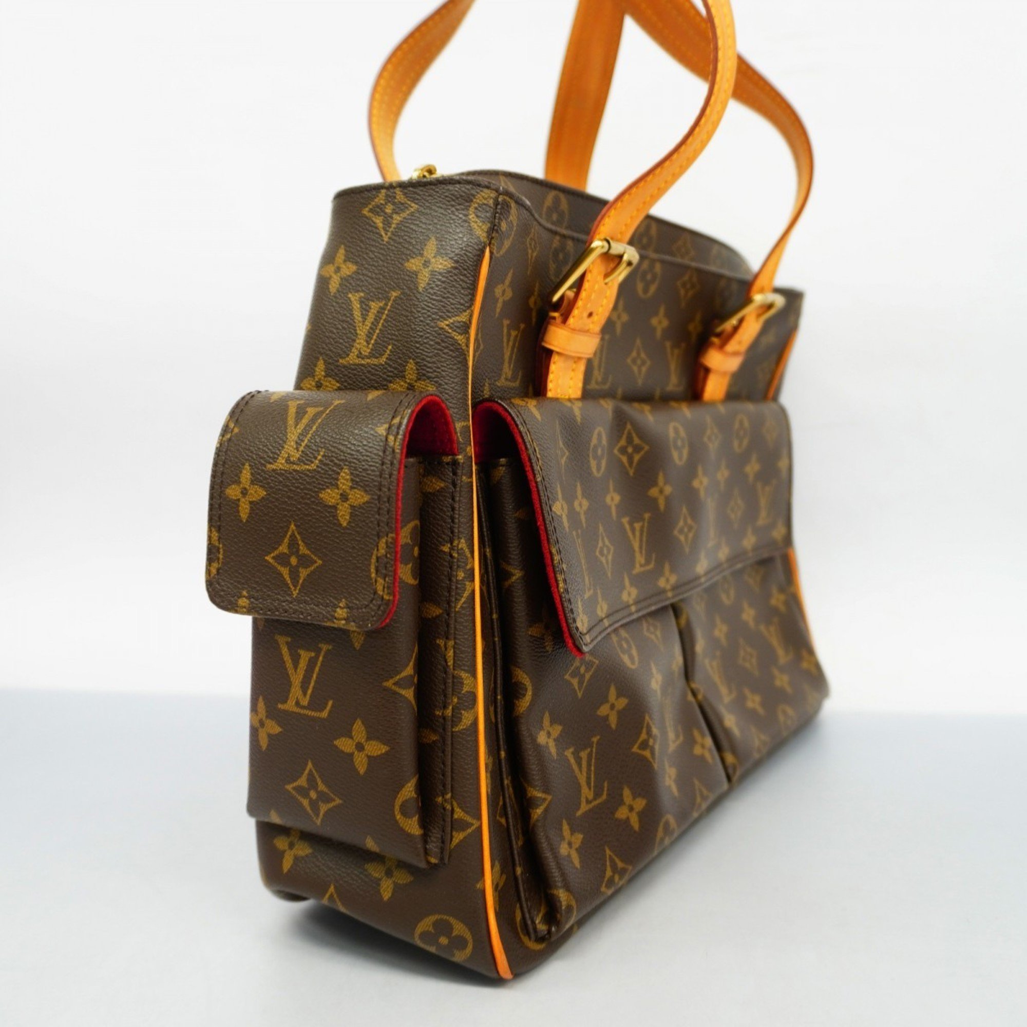 Louis Vuitton Shoulder Bag Monogram Multiplicite M51162 Brown Ladies