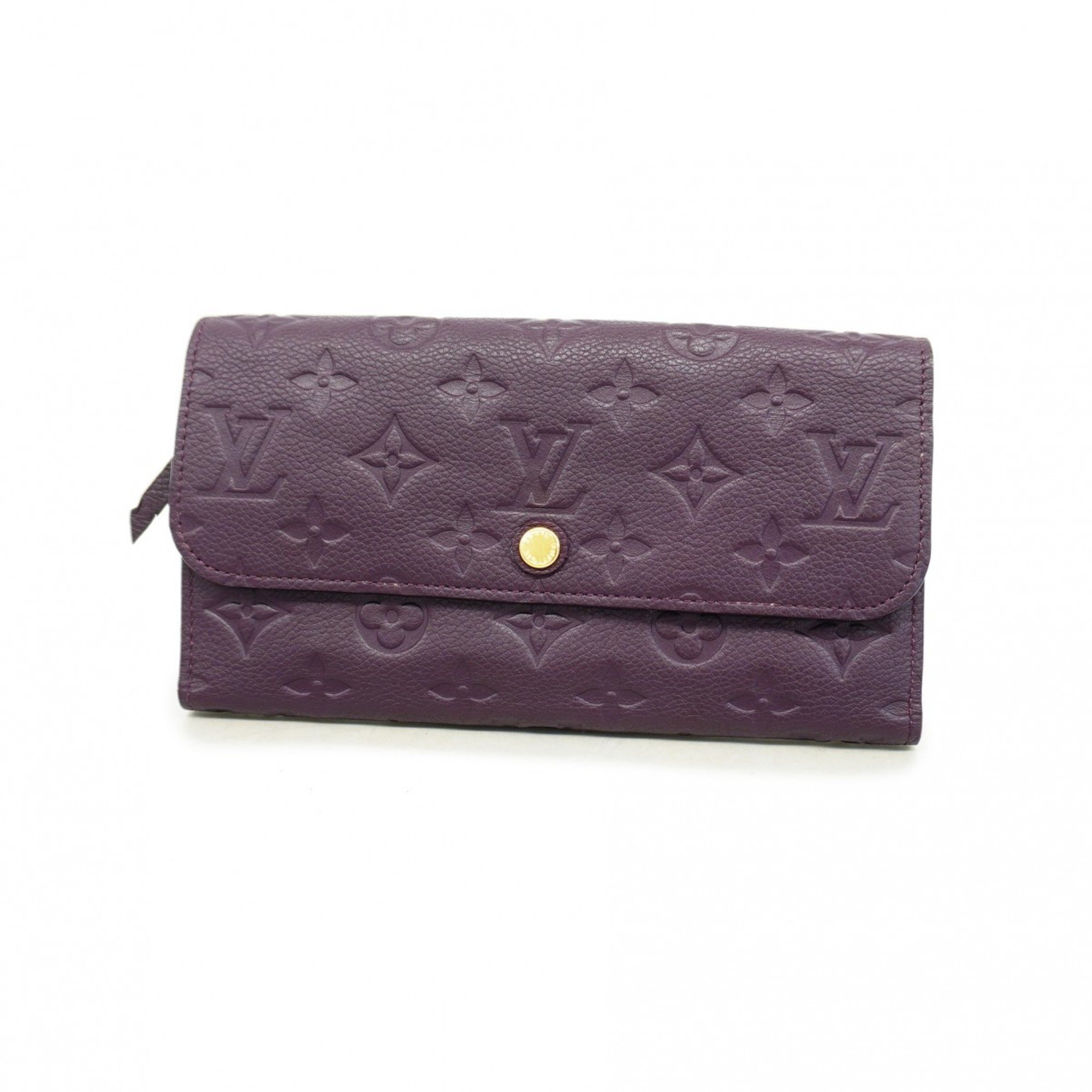 Louis Vuitton Tri-fold Long Wallet Monogram Empreinte Portefeuille Virtuose M60294 Orb Ladies