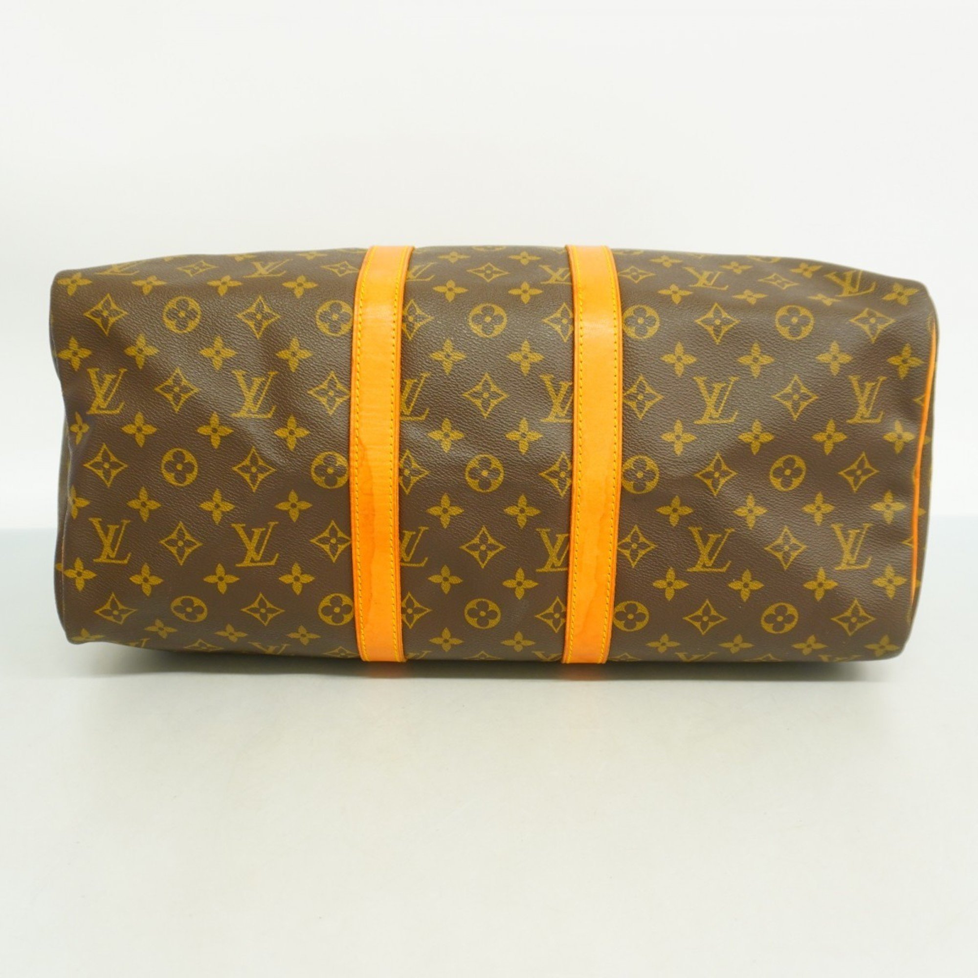 Louis Vuitton Boston Bag Monogram Keepall 45 M41428 Brown Men's Women's