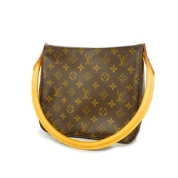 Louis Vuitton Shoulder Bag Monogram Looping MM M51146 Brown Women's