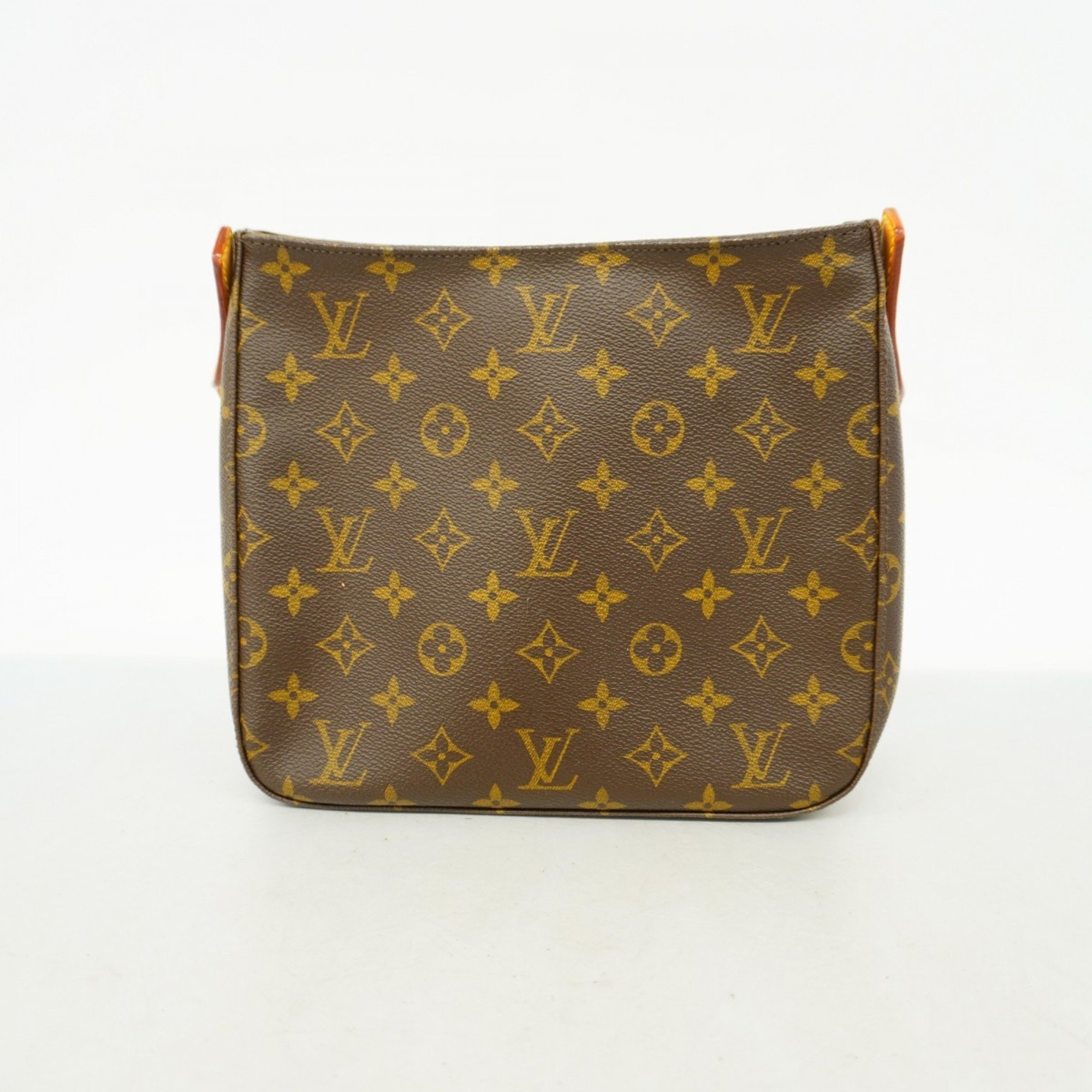 Louis Vuitton Shoulder Bag Monogram Looping MM M51146 Brown Women's