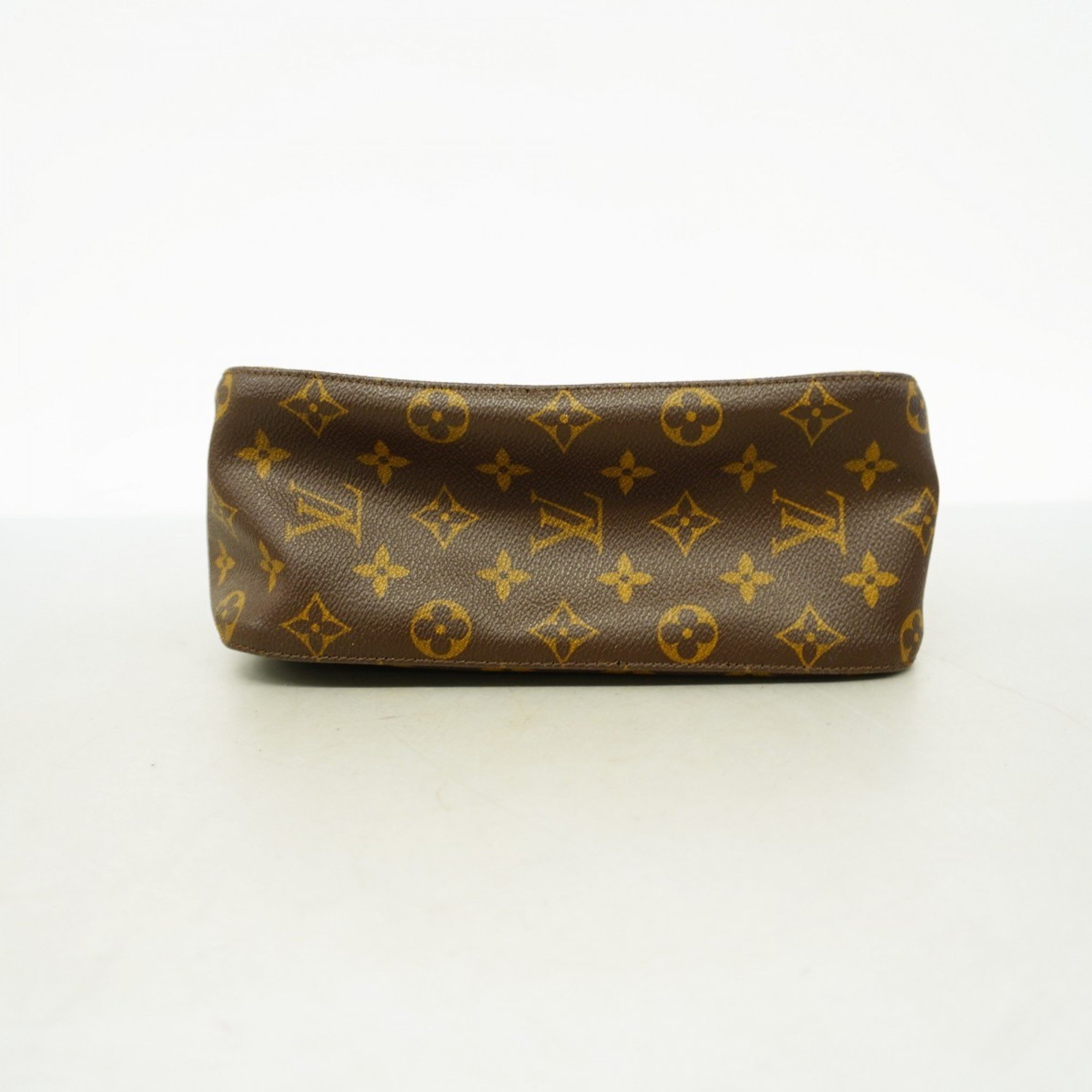 Louis Vuitton Shoulder Bag Monogram Looping MM M51146 Brown Women's