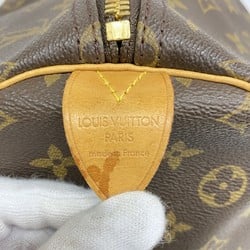 Louis Vuitton Boston Bag Monogram Keepall 55 M41424 Brown Men's Women's