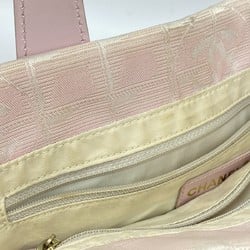 Chanel Tote Bag New Travel Nylon Pink Champagne Ladies