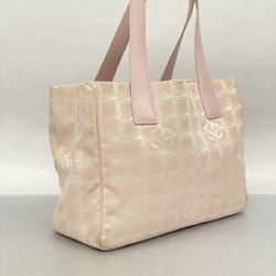 Chanel Tote Bag New Travel Nylon Pink Champagne Ladies