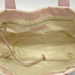 Chanel Tote Bag New Travel Nylon Pink Champagne Ladies