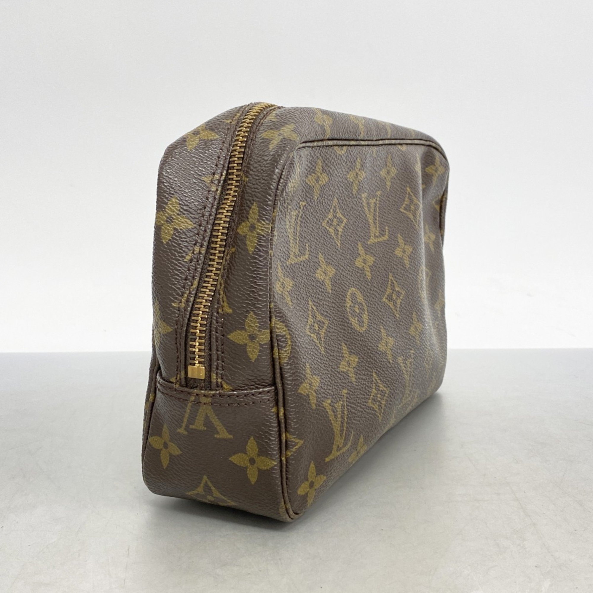 Louis Vuitton Pouch Monogram True Toilet 23 M47524 Brown Ladies