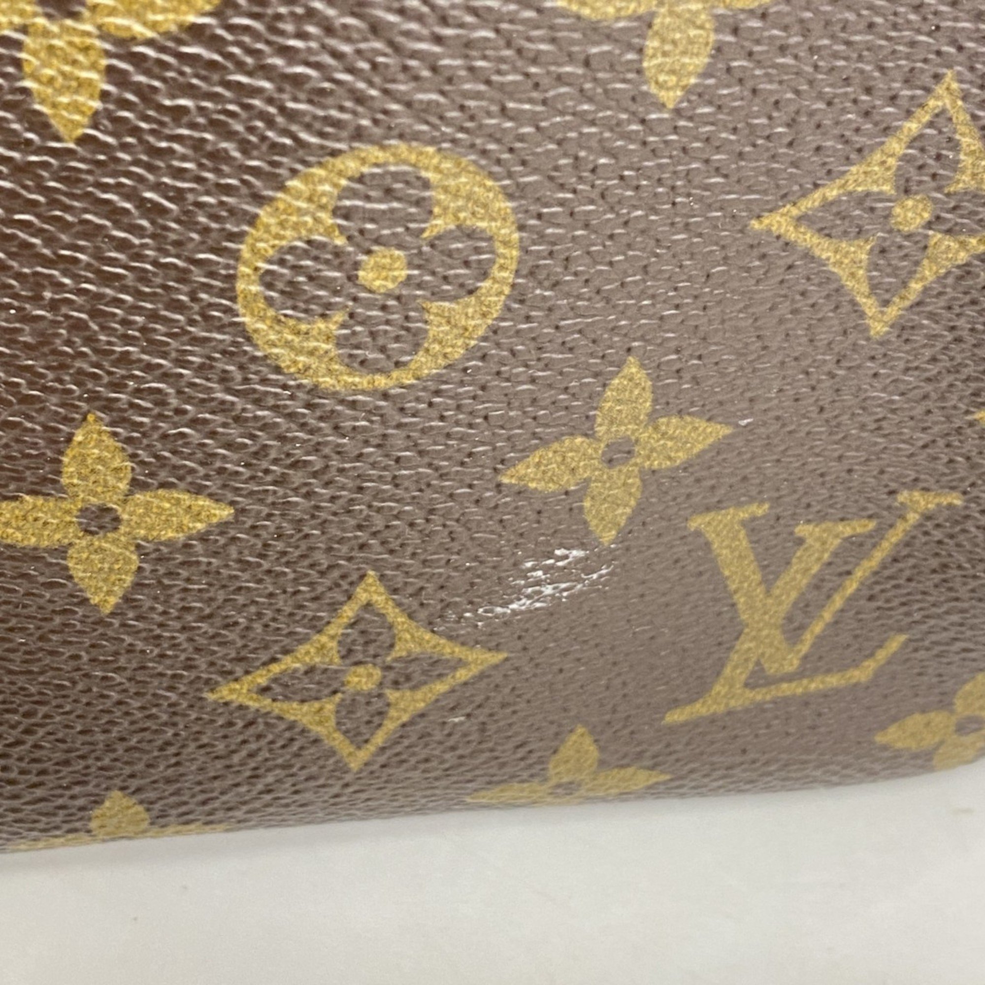 Louis Vuitton Pouch Monogram True Toilet 23 M47524 Brown Ladies