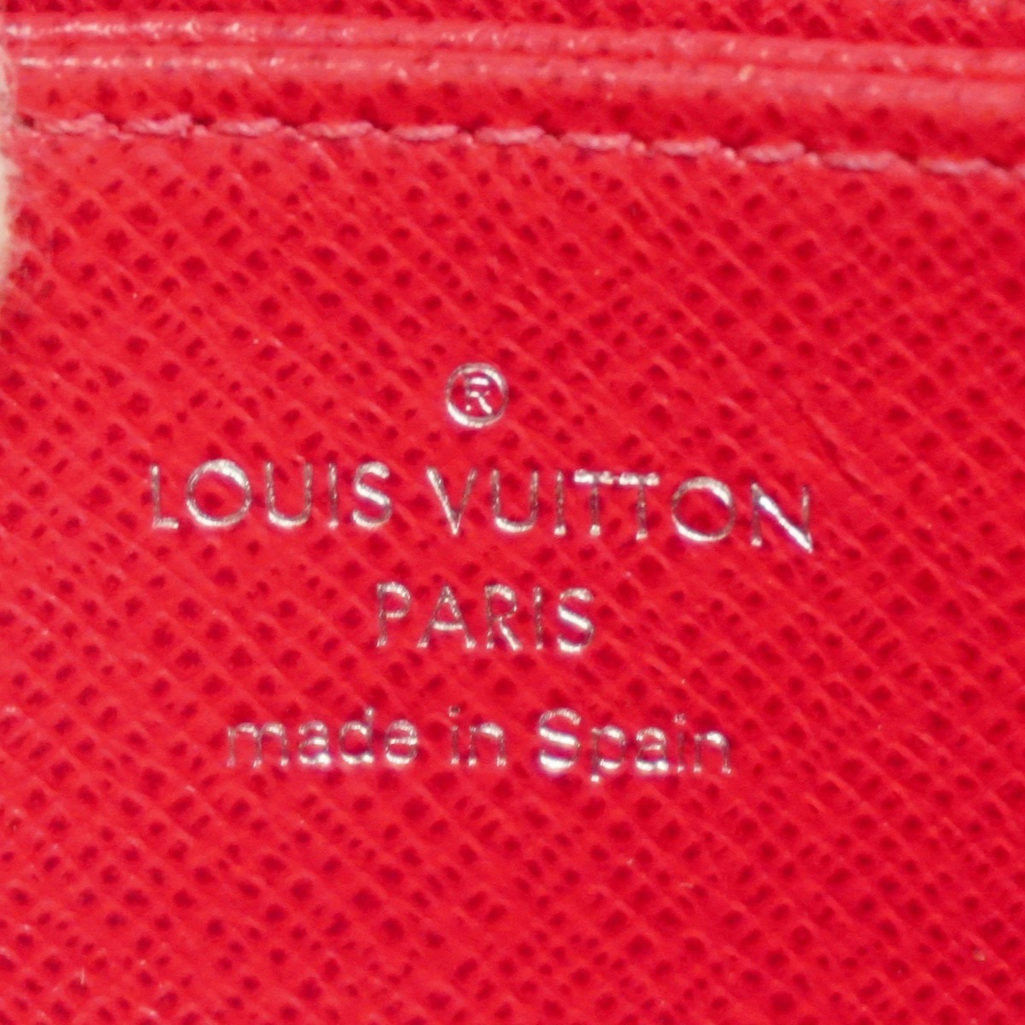 Louis Vuitton Long Wallet Epi Zippy M80113 Rose Pondicherry Ladies