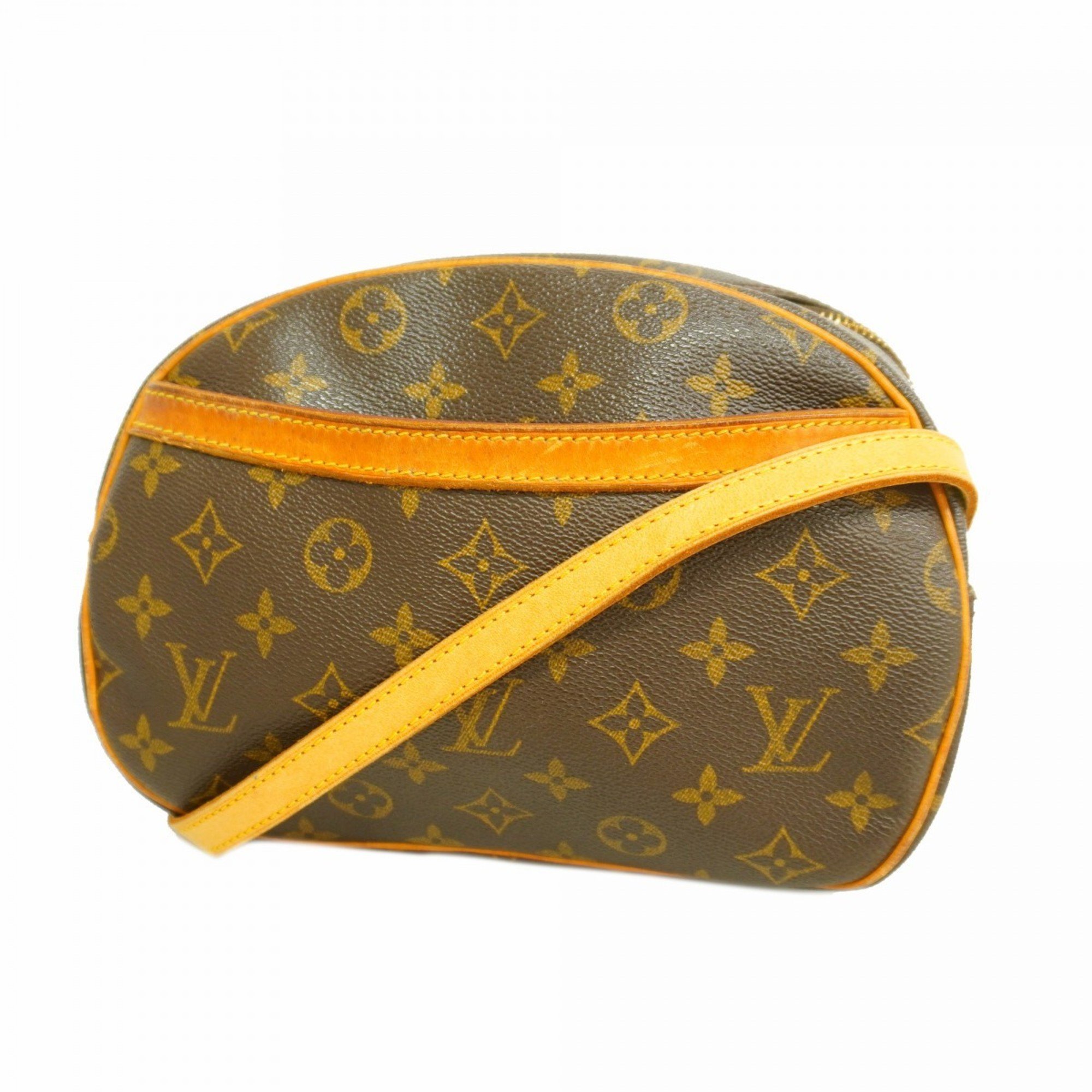 Louis Vuitton Shoulder Bag Monogram Blois M51221 Brown Ladies