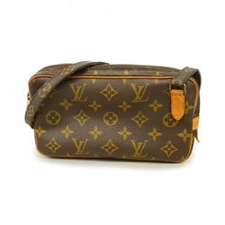 Louis Vuitton Shoulder Bag Monogram Pochette Marly Bandouliere M51828 Brown Women's