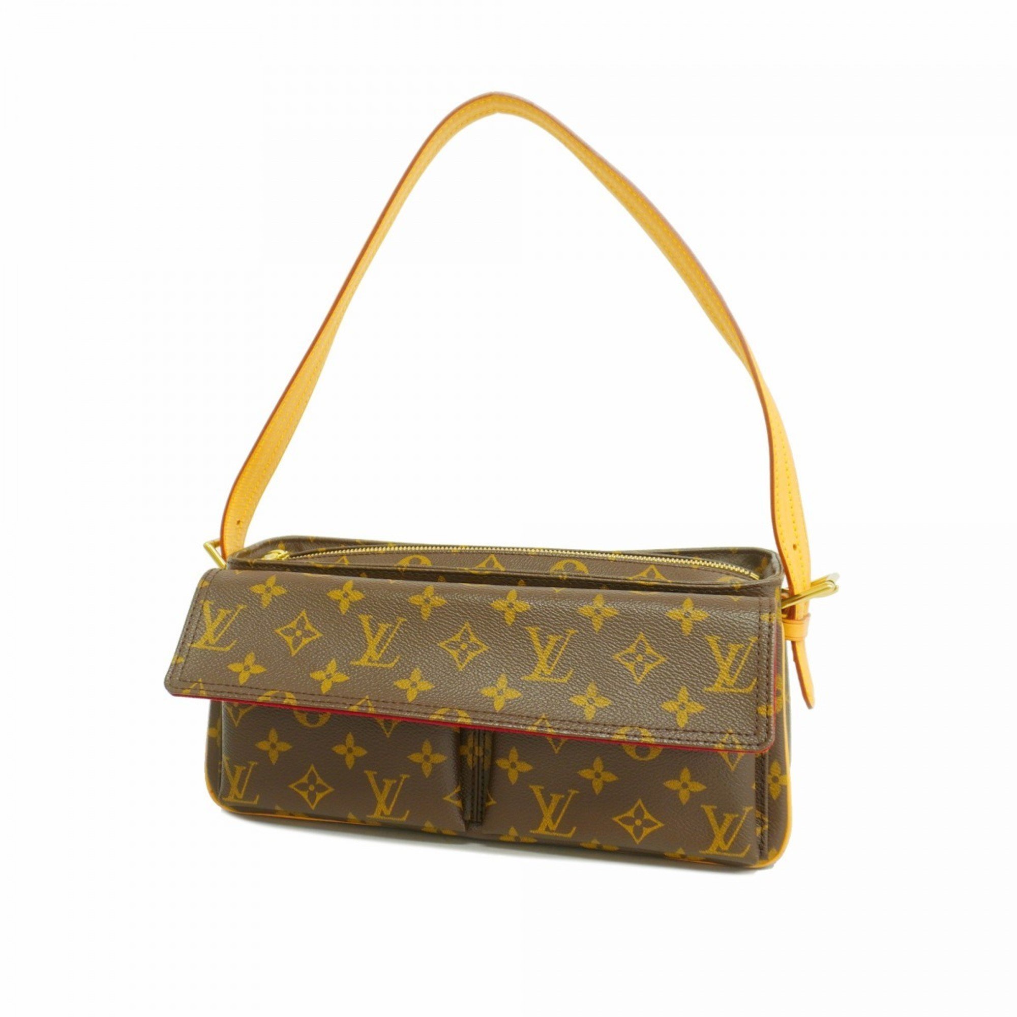 Louis Vuitton Shoulder Bag Monogram Vivacite MM M51164 Brown Women's