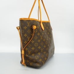 Louis Vuitton Tote Bag Monogram Neverfull MM M40156 Brown Women's