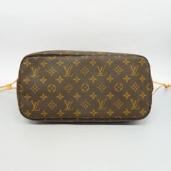 Louis Vuitton Tote Bag Monogram Neverfull MM M40156 Brown Women's