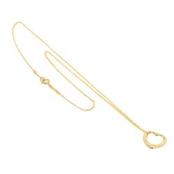 Tiffany & Co. Heart 16mm Necklace 40cm K18 YG Yellow Gold 750 Open